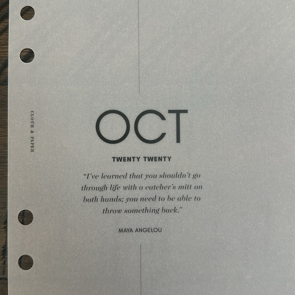 Cloth & Paper Planner - Picture 3 of 3